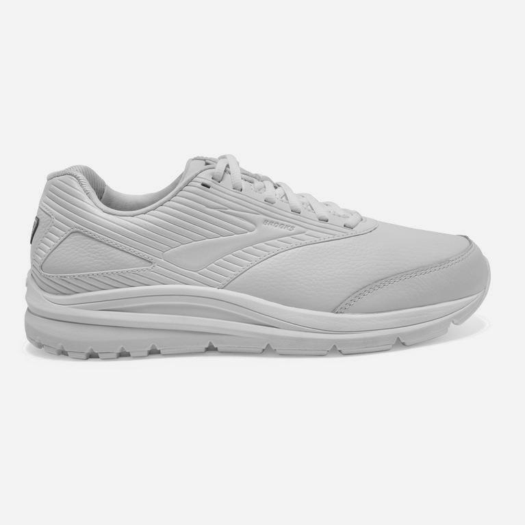 Brooks Addiction Walker 2 Mens Walking Shoes Ireland White/White (AVYL-89247)